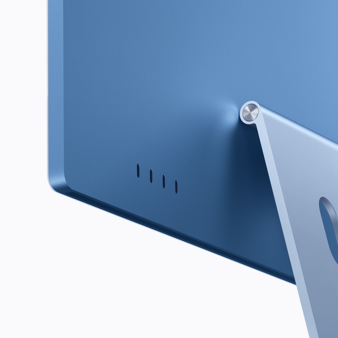 De aansluitingen van de iMac met M6