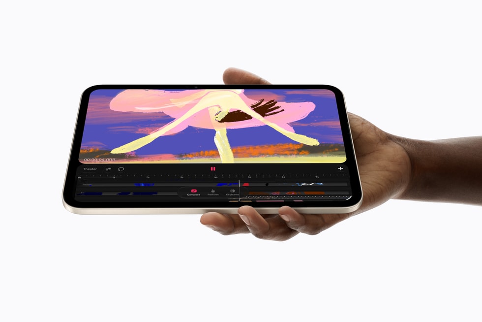 De nieuwe iPad mini met OLED-scherm