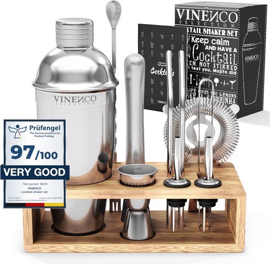 Cocktailset met receptenboek