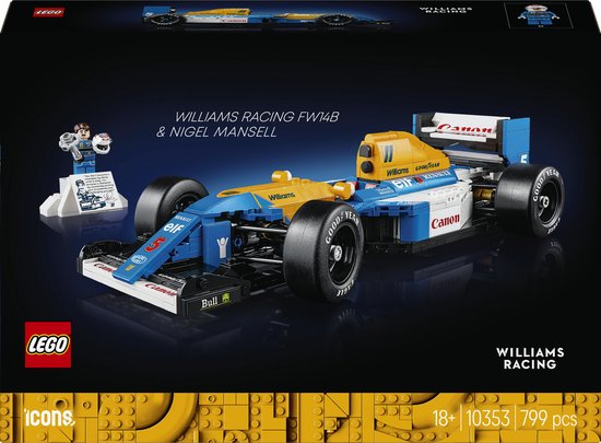LEGO Icons Williams FW14B